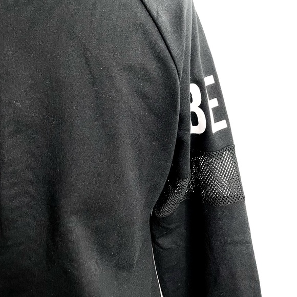 BEBE SPORT Long Sleeve 1/4 Zip Mock Neck Top - Picture 5 of 9